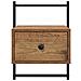Armadio da Notte 2 pcs Legno vecchio 35 x 30 x 51 cm - Foto miniatura 7
