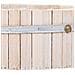 Cesto Tondo In Legno Marrone 40x40x12h - Foto miniatura 6