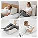 Cuscino per Gambe Bianco 63 x 52 x 19,5 cm Schiuma PU - Foto miniatura 2