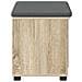 Panca per ingresso con cuscino Rovere Sonoma 60 x 38 x 46 cm - Foto miniatura 7