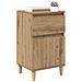 Armadio da Notte 2 pcs Rovere artigianale 40 x 35 x 70 cm - Foto miniatura 3