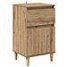 Armadio da Notte 2 pcs Rovere artigianale 40 x 35 x 70 cm - Foto miniatura 6
