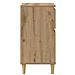 Armadio da Notte 2 pcs Rovere artigianale 40 x 35 x 70 cm - Foto miniatura 8