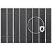 Frangivista Viso In Pvc L. 5m X H. 1.2m Grigio Antracite - Foto miniatura 2