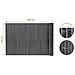 Frangivista Viso In Pvc L. 5m X H. 1.2m Grigio Antracite - Foto miniatura 5