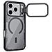 Cover per iPhone 17 Pro - TPU+PC, Nero, Con Soporte - Foto miniatura 1