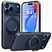 Cover per iPhone 17 Pro Max - TPU+PC, Blu Oscuro, MagSafe - Foto miniatura 1