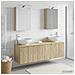 Set di Armadi da Bagno 5 pcs Rovere Sonoma Legno ingegnerizzato - Foto miniatura 4