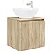 Set di Armadi da Bagno 5 pcs Rovere Sonoma Legno ingegnerizzato - Foto miniatura 5