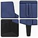 Set di Divani con Storage 2 pz Blu Polizia Poliestere - Foto miniatura 3