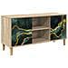 Mobile TV WIJHE 102 x 33 x 50 cm Sonoma Legno ingegnerizzato - Foto miniatura 1