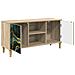 Mobile TV WIJHE 102 x 33 x 50 cm Sonoma Legno ingegnerizzato - Foto miniatura 3