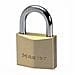 Lucchetto Ottone 40mx Sicurezza 5 Coppiglie Arco Da 24 Mm - Foto miniatura 1