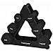 Set 3 Paia Di Manubri In Neoprene Con Supporto 1 - 2 - 3 Kg Triangolo - Foto miniatura 1