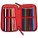 Astuccio Topolino Mickey Mouse Disney 3 Zip 20x13x6.5cm Scomparto Accessoriato Scuola - Foto miniatura 3
