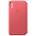 Custodia Apple Folio In Pelle Per Iphone Xs Max - Rosa Peonia - Foto miniatura 1