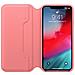 Custodia Apple Folio In Pelle Per Iphone Xs Max - Rosa Peonia - Foto miniatura 3