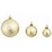 Set Palline di Natale 100 pz 3/4/6 cm Oro - Foto miniatura 5