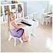 Pianoforte A Coda Deluxe Bianco E0338 - Foto miniatura 2