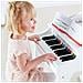 Pianoforte A Coda Deluxe Bianco E0338 - Foto miniatura 5