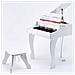 Pianoforte A Coda Deluxe Bianco E0338 - Foto miniatura 6