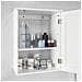 Pensile Bagno O Cucina Armadietto Bagno L40*p23*a52 Cm, Bianco Bzr19-w - Foto miniatura 5