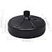Base Per Ombrellone Riempibile Con Sabbia / acqua 15l Nera - Foto miniatura 5