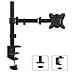 Mc690 Supporto Da Tavolo Per Monitor 13 ""27"" Nero Fino 8kg Vesa 75x75 E 100x100 - Foto miniatura 1