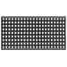 Tappeto Da Esterno Nero Con Motivo Geometrico 90 X 180 Cm Rohtak - Foto miniatura 4