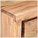 Tavolo Consolle 100x35x76cm In Massello D'acacia Con Bordi Vivi - Foto miniatura 2