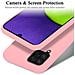 Custodia Compatibile Con Samsung Galaxy A22 4g / M22 / M32 4g In Liquid Rosa - Coperchio Protettivo In Silicone Tpu Flessibile - Foto miniatura 5