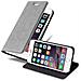 Custodia Compatibile Con Apple Iphone 6 / 6s In Grigio Titanio - Coperchio Protettivo In Design Flip Con Chiusura Magnetica - Foto miniatura 1