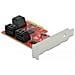 Scheda PCI Express x4 SATA a 6 porte - Fattore di forma a basso profilo - Foto miniatura 3