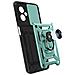 Cover Xiaomi Redmi Note 12 5g Con Copri-fotocamera E Anello Di Supporto Verde - Foto miniatura 2