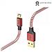 Reflective Usb Kabel 1,5 M Usb 2.0 Usb A Micro-usb B Rot (00201556) - Foto miniatura 1