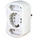 Kopp Duoversal Adattatore Per Presa Di Corrente Tipo F Tipo C (europlug) Bianco - Foto miniatura 1
