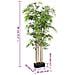 Albero Bambù Artificiale 500 Foglie 80 Cm Verde - Foto miniatura 8