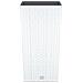 Fioriera Con Interno Rimovibile Bianca 11 / 26,5 L In Pp Rattan - Foto miniatura 3