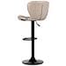 Set Di 2 Sedie Alte Valetta Pelle Sintetica Beige Chiaro - Foto miniatura 12