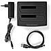 HDDUDB3210BK docking station per unità di archiviazione USB 3.2 Gen 1 (3.1 Gen 1) Type-A Nero - Foto miniatura 6