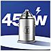 Caricatore Accendisigari Compatto 45w 1x Usb E 1x Usb-c, Argento - Foto miniatura 3