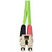 Cavo in Fibra Ottica Multimodale da LC a LC (UPC) OM5 da 3m, Cavo Patch Duplex LOMMF 50/125µm, VCSEL, 40G / 100G, Insensibile alla piegatura, Bassa perdita di inserzione, Bretella ottica in fibra LSZH - Foto miniatura 4