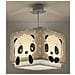 Lampada A Sospensione Per Bambini Panda Blu - Foto miniatura 4