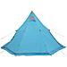Tenda Da Campeggio Tipi Per 5 Persone Blu Impermeabile - Foto miniatura 4