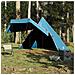 Tenda Da Campeggio Tipi Per 5 Persone Blu Impermeabile - Foto miniatura 9