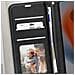 Custodia A Libro Per Motorola Edge 50 Fusion Protezione Con Cinturino, Nero - Foto miniatura 3