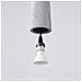 Sollux Lighting Lampada A Sospensione Electra In Cemento Sl.1347 - Industriale Lampade A Sospensione Grigio 125x8x8 Cm - Foto miniatura 5