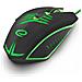 Mouse EGM209G Ottico 6 Tasti 2400 DPI Colore Nero /Verde - Foto miniatura 3