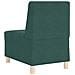 Divano Sedia Verde Scuro 55 cm Velluto - Foto miniatura 7