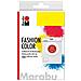 30gr - Pittura Tessile ""fashioncolor"" Per Lavatrice - Colore Rosso Orientale 009 - Foto miniatura 1
